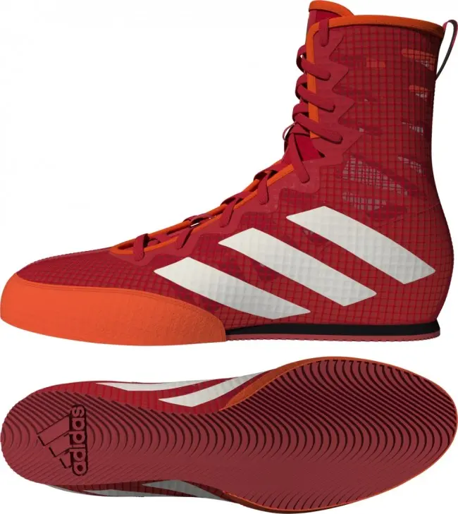 ADIDAS BOX HOG 4 RED/WHITE
