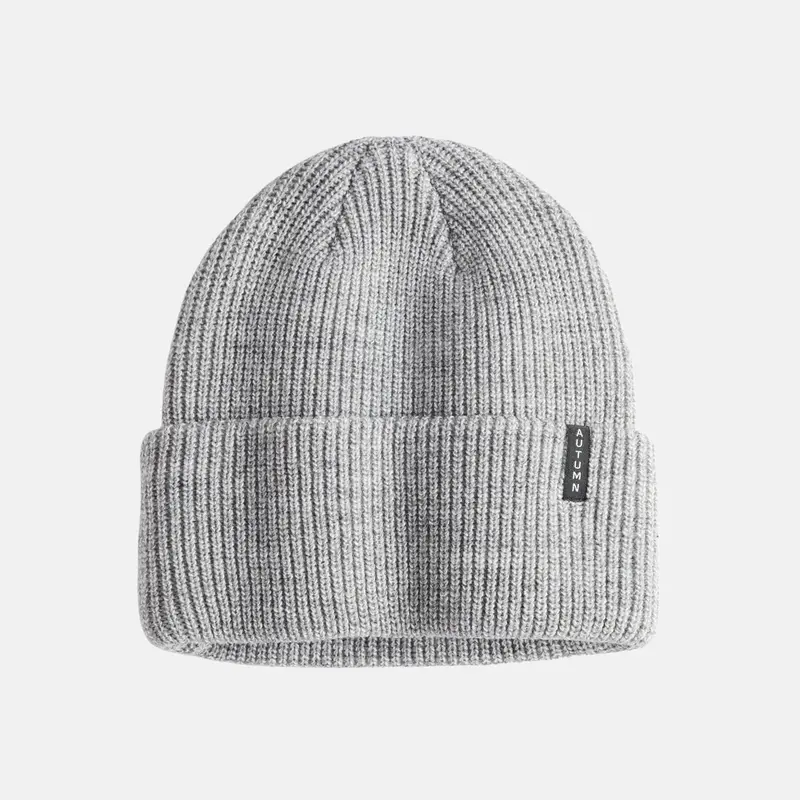 Autumn Select Solid Beanie - Salt