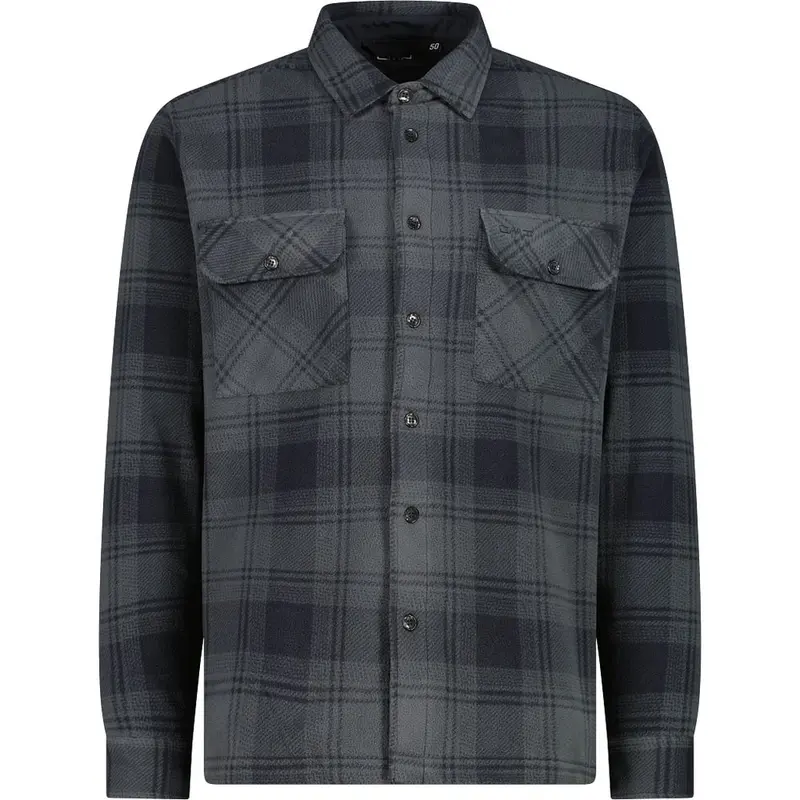 CMP Herren Fleece-Hemd grey