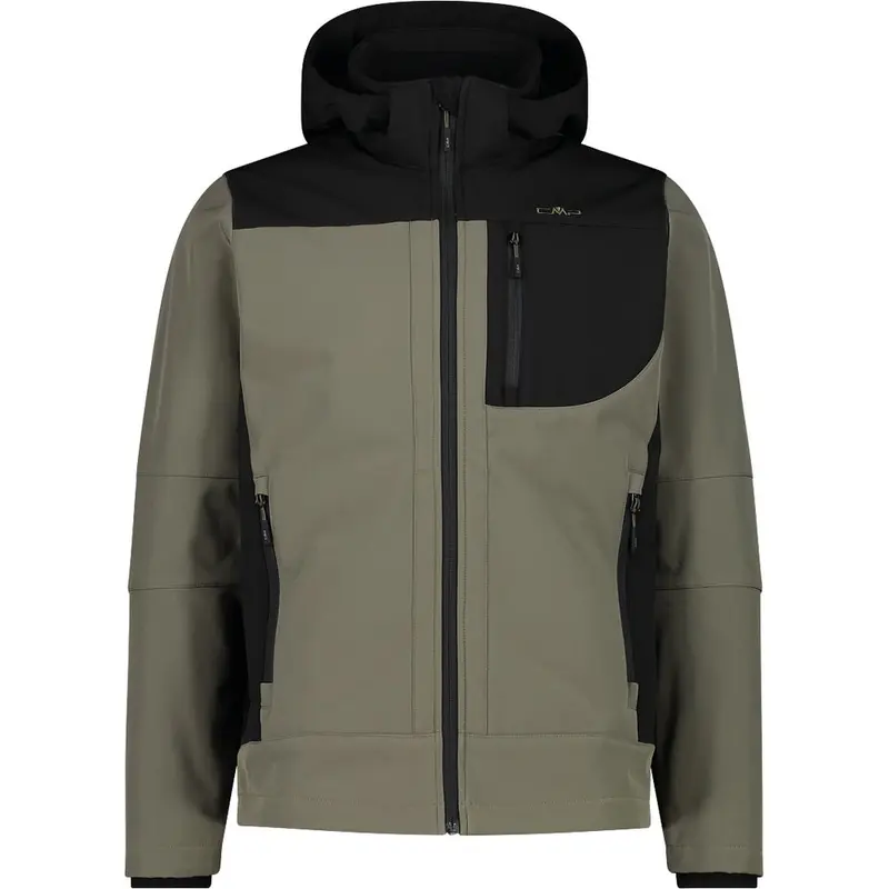 CMP Herren Jacket Zip Hood olive-nero