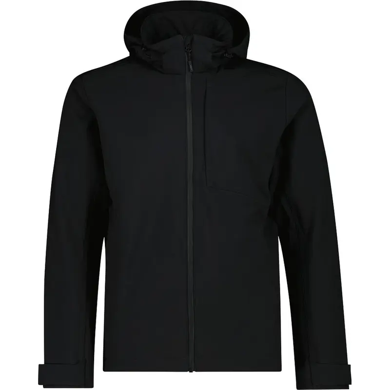 CMP Jacket Zip Hood Herren Softshelljacke nero