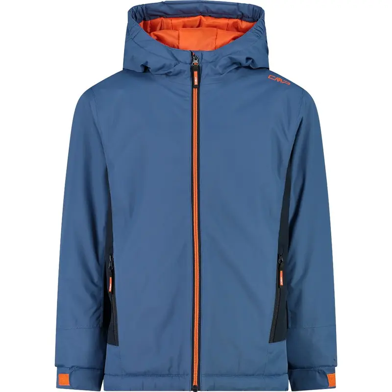 CMP Kinder Jacket Fix Hood bluestone
