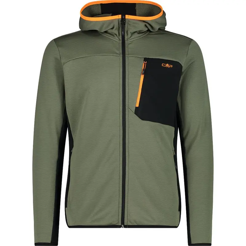 CMP Man Jacket Fix Hood olive