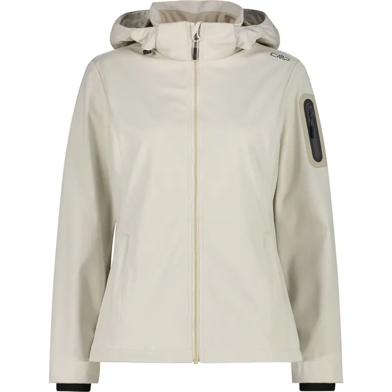 CMP Zip Hood Damen Softshelljacke vaniglia