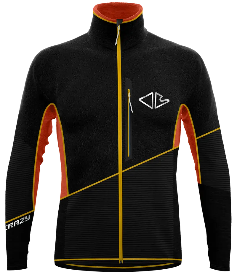 Crazy Idea Pull Magma Herren Midlayer early