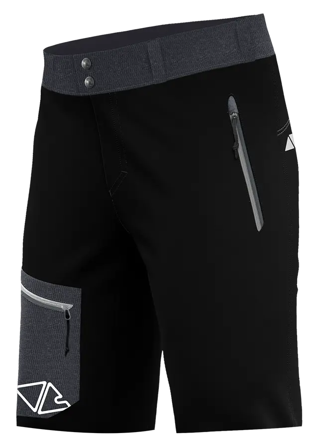 Crazy Idea Resolution Herren Short black