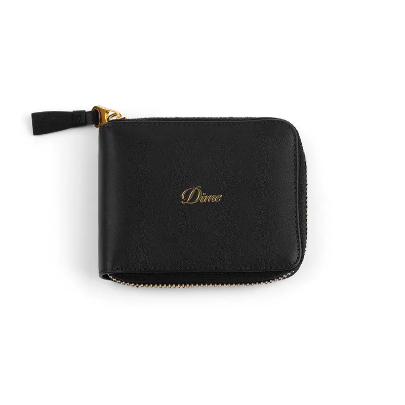 Dime - Wallet - Cursive Zip - black
