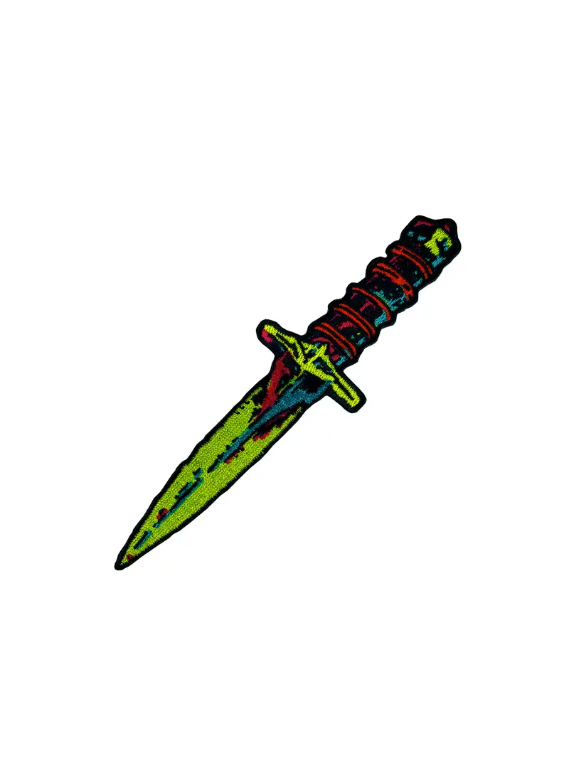 Dungeon Patch "Dagger" Embroidered