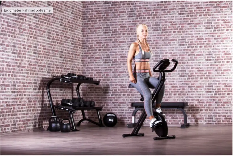 Ergometer Fahrrad X-Frame
