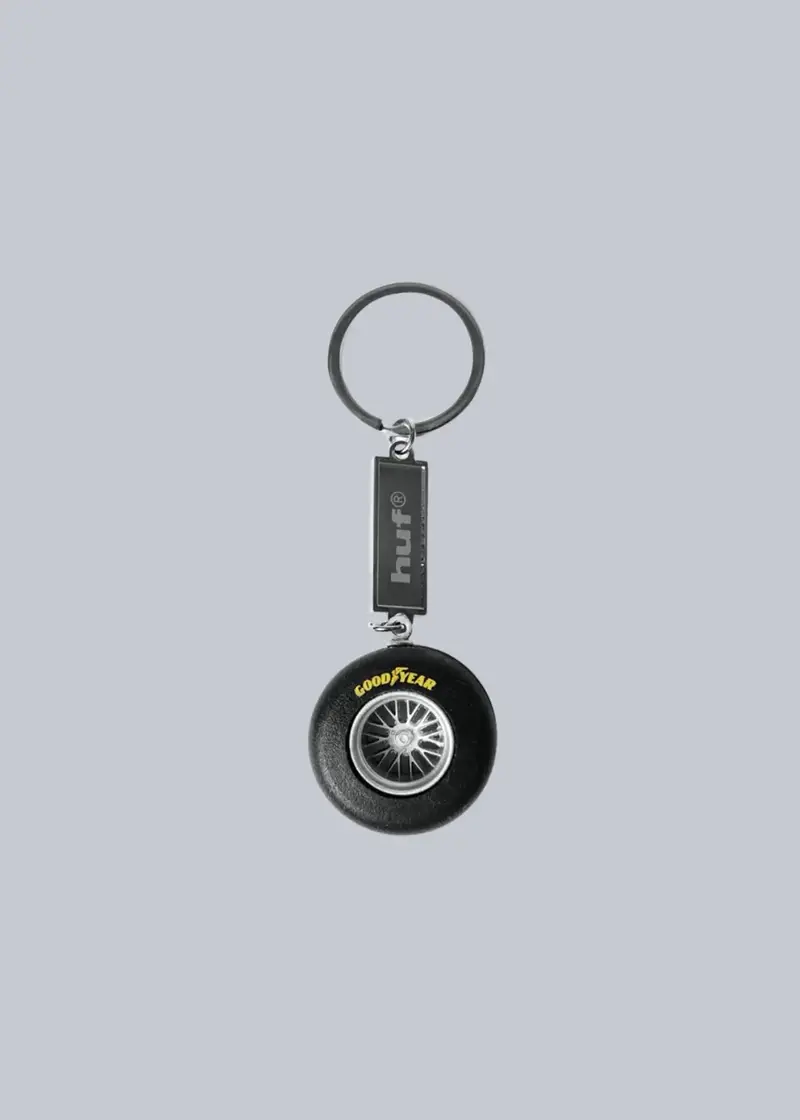 HUF X Goodyear Keychain