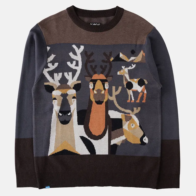 Kavu Highline Pullover - Deer Me