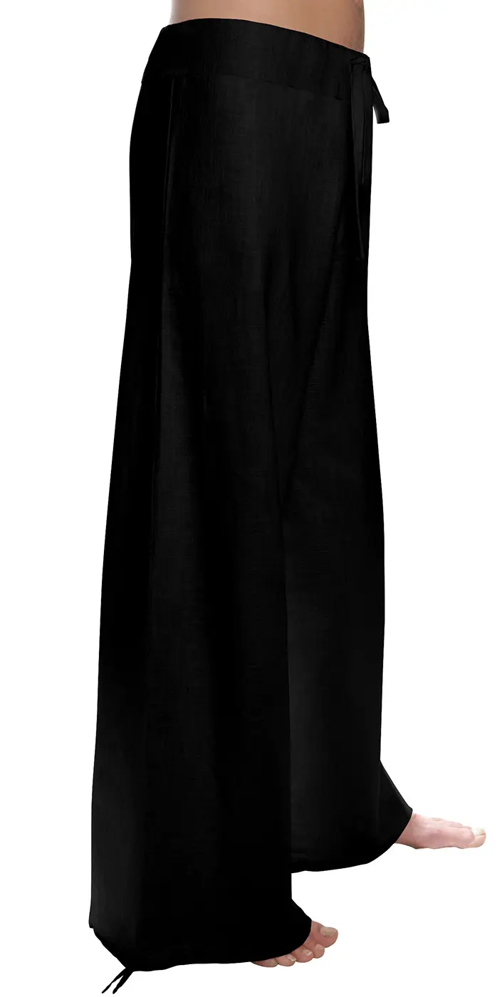 Leinenhose Deluxe - schwarz