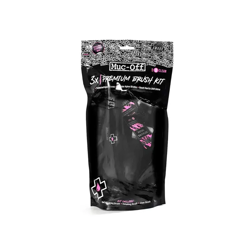Muc Off 3x Brush Set