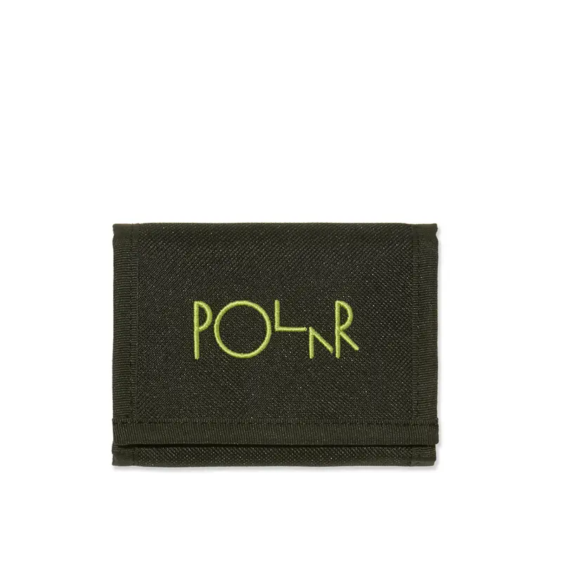 Polar - Key Wallet - Script Logo - black/lime