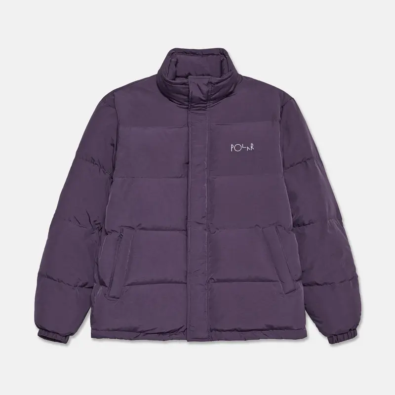 Polar Skate Co. Basic Puffer Jacke - Violet