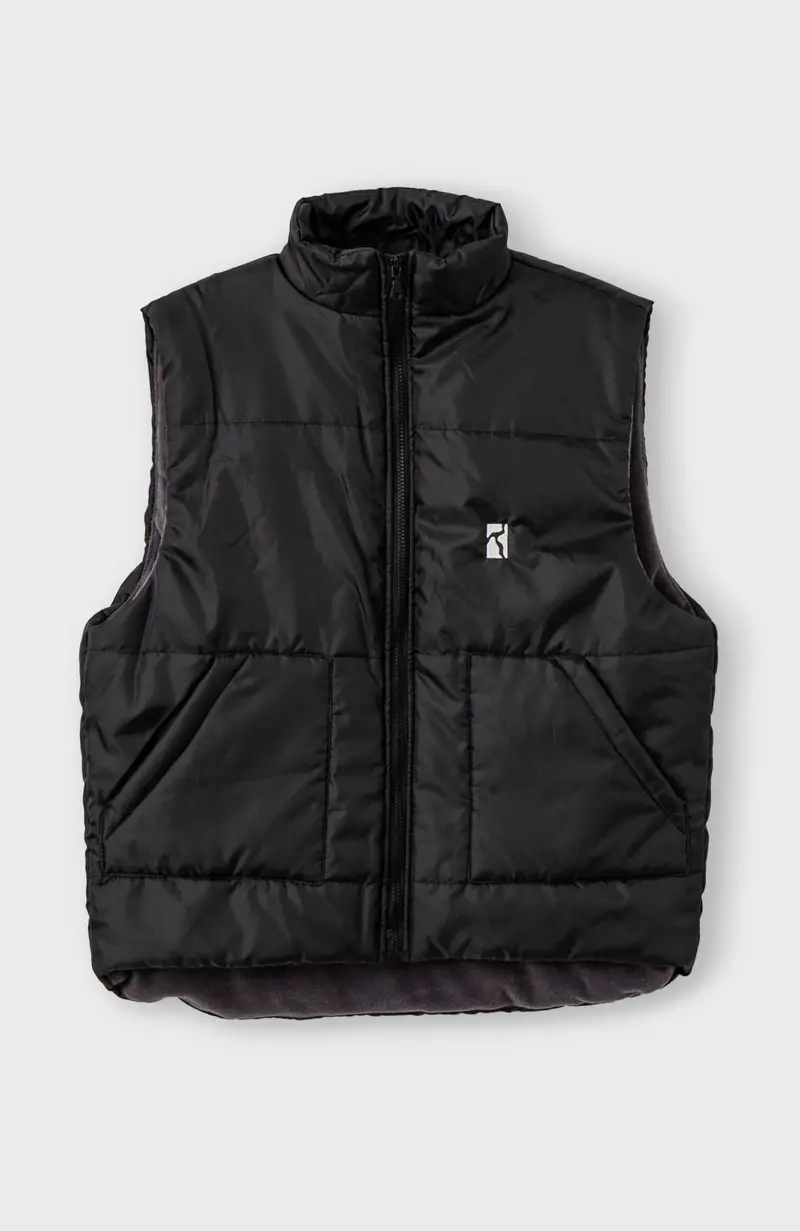 Puffer Weste - Black