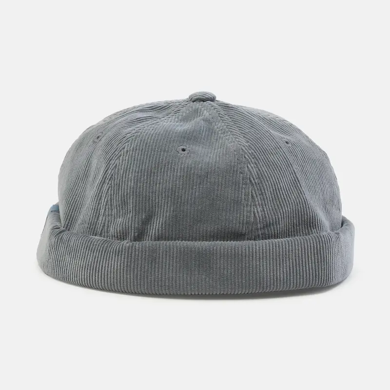 Reell Docker Cord Cap - Blue Grey