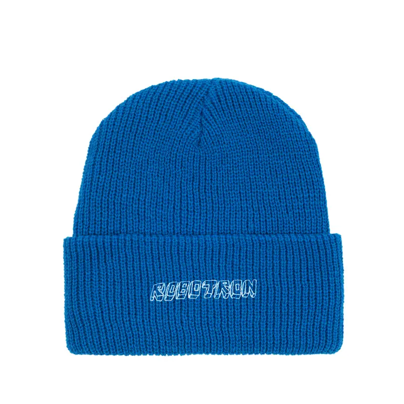 Robotron Beanie - Slouch - azure