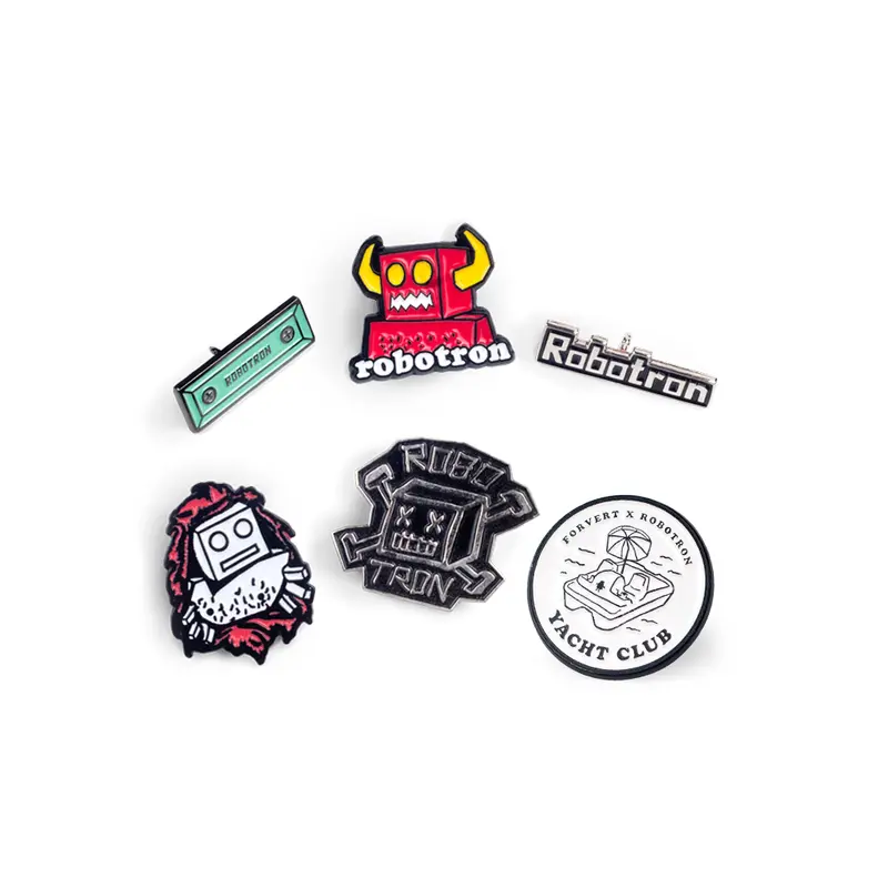 Robotron Enamel Pins