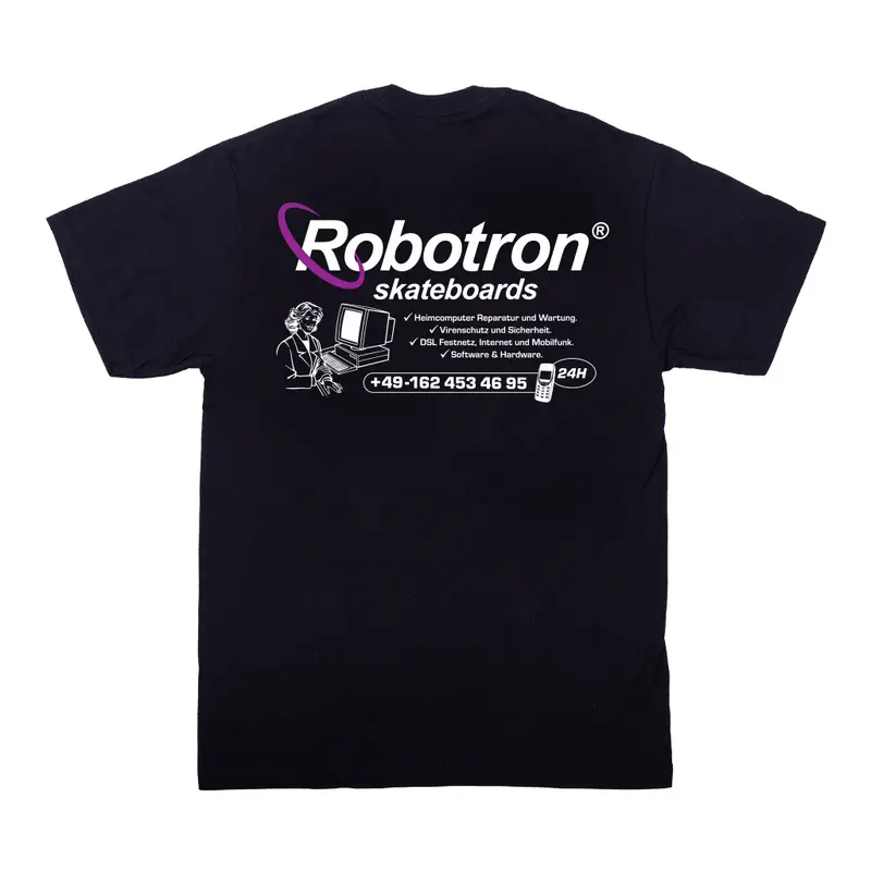 Robotron - T-Shirt - Interweb - black