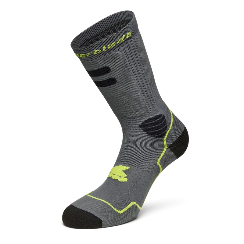 Rollerblade High Performance Socks Anthracite/Lime