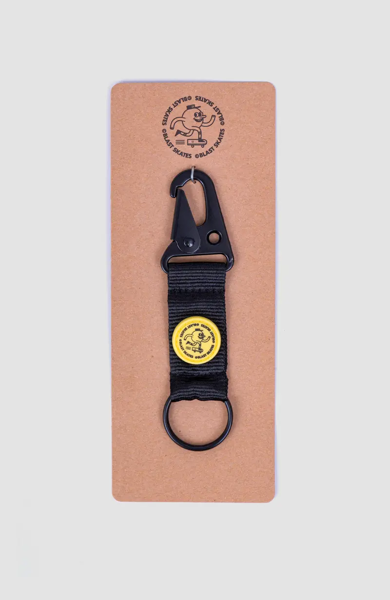 Round Logo Key Clip