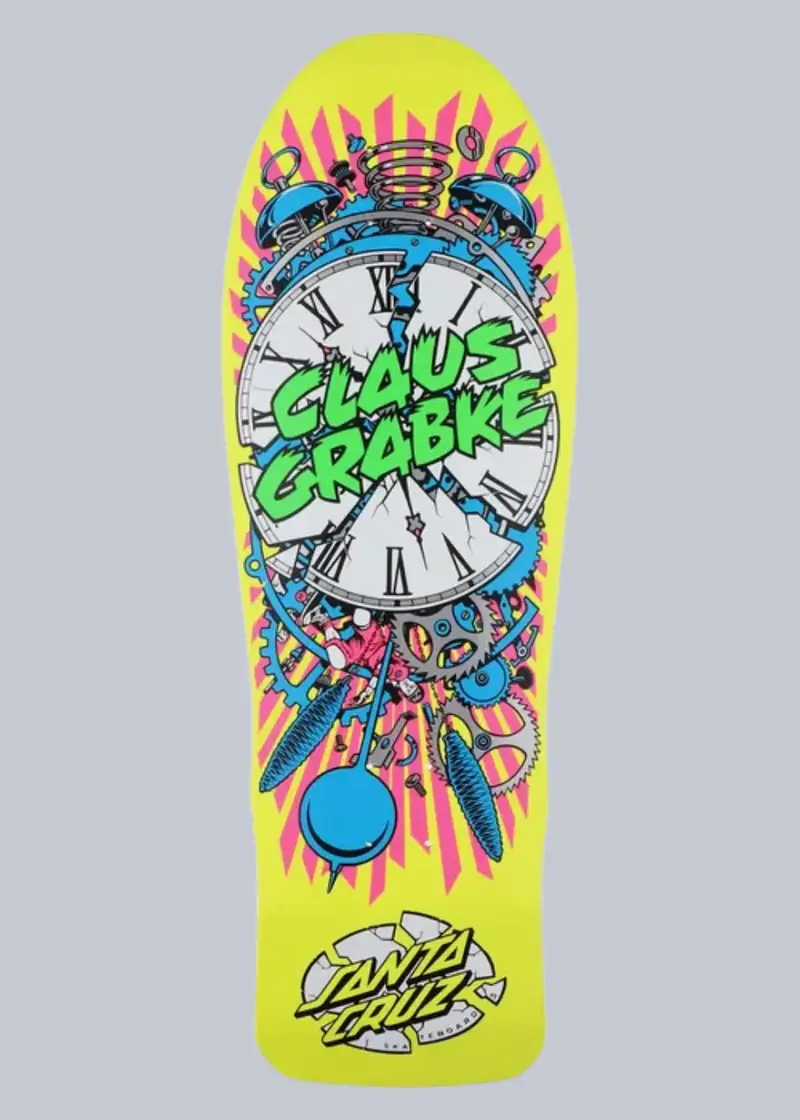 Santa-Cruz Grabke Exploding Clock Reissue 10.4