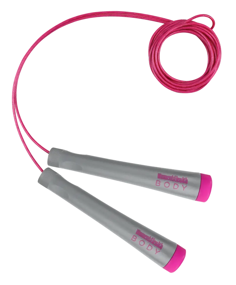 Springseil Pink/Grau