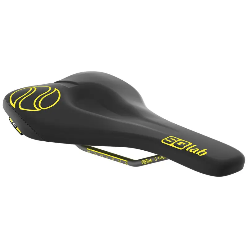 SQlab 611 ERGOWAVE® active ltd. Flow Yellow Radsattel