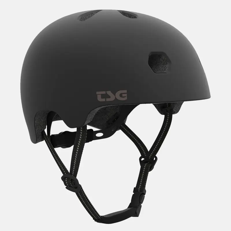 TSG Meta Solid Color Helm - Satin Black