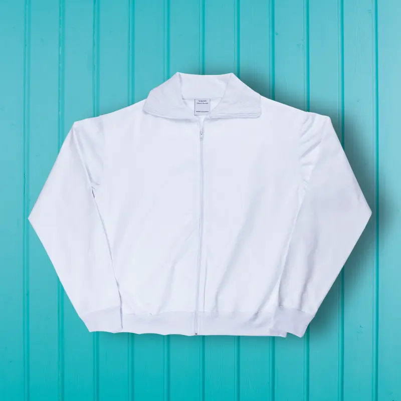 Turnschuh Track Top White