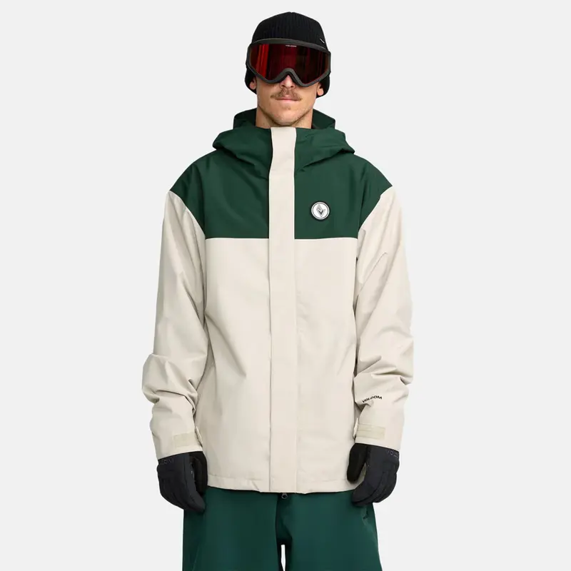 Volcom Buckthreeeighty Jacke - Stone