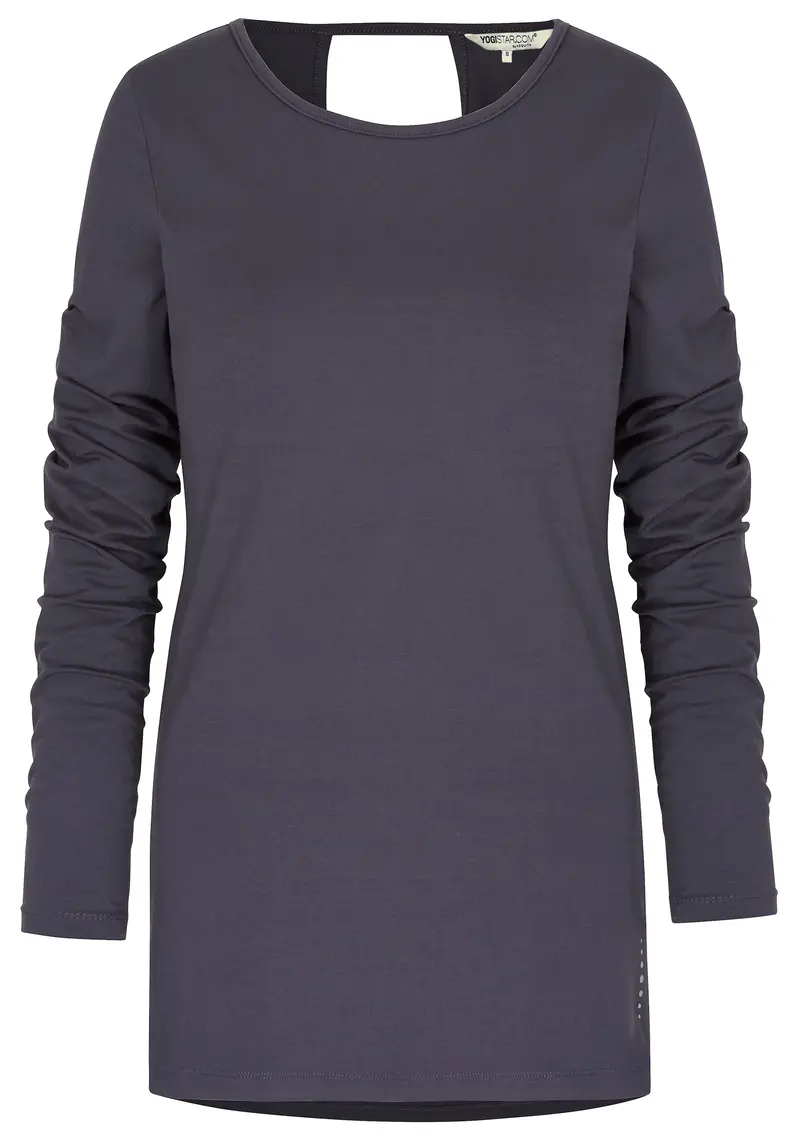 Yoga-Top "Open Back" - pebble